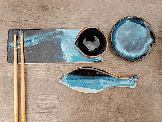 Set pour sushi 4 pièces 