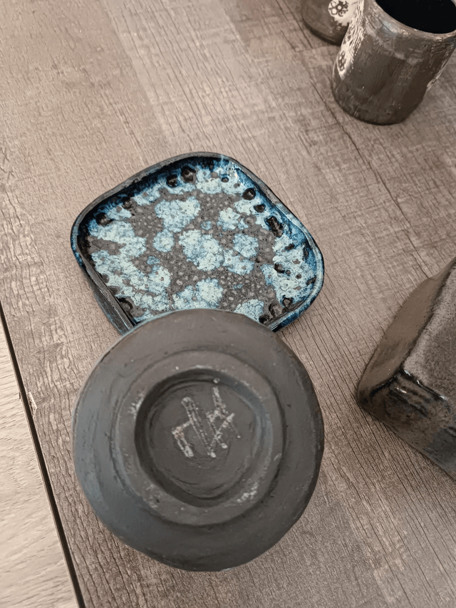Bol plus coupelle carrée 
