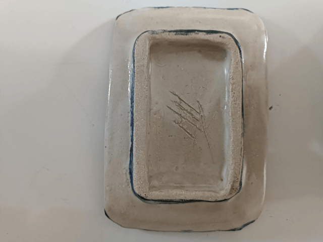 Plat scraffito PM déco 