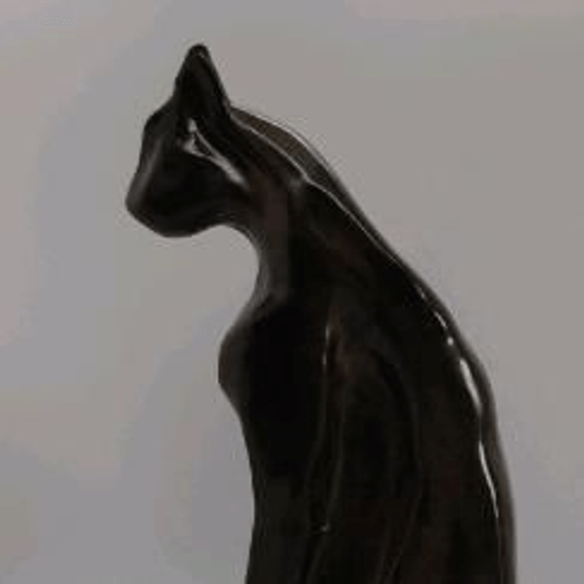 chat  noir   temmoku inspiration japon