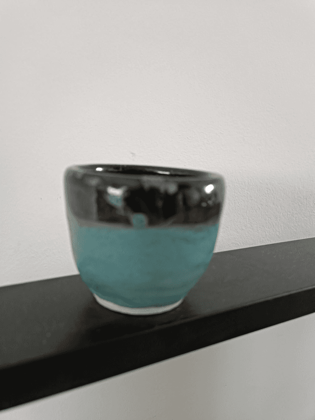 Bol expresso bleu vert 